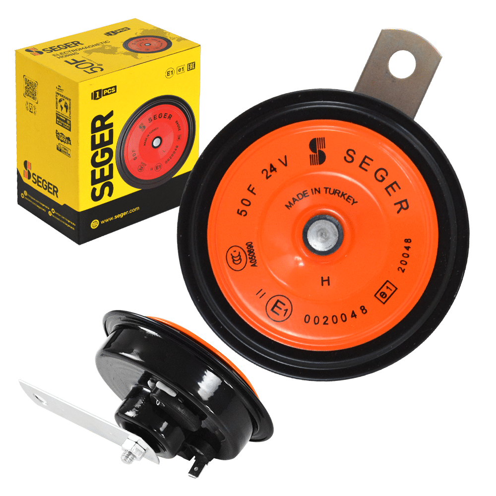 CLAXON TONO ALTO TIPO DISCO 24V