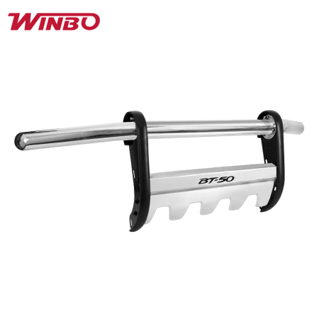 DEFENSA DELANTERA ACERO INOX MZ BT-50 2DA GEN 2013-20
