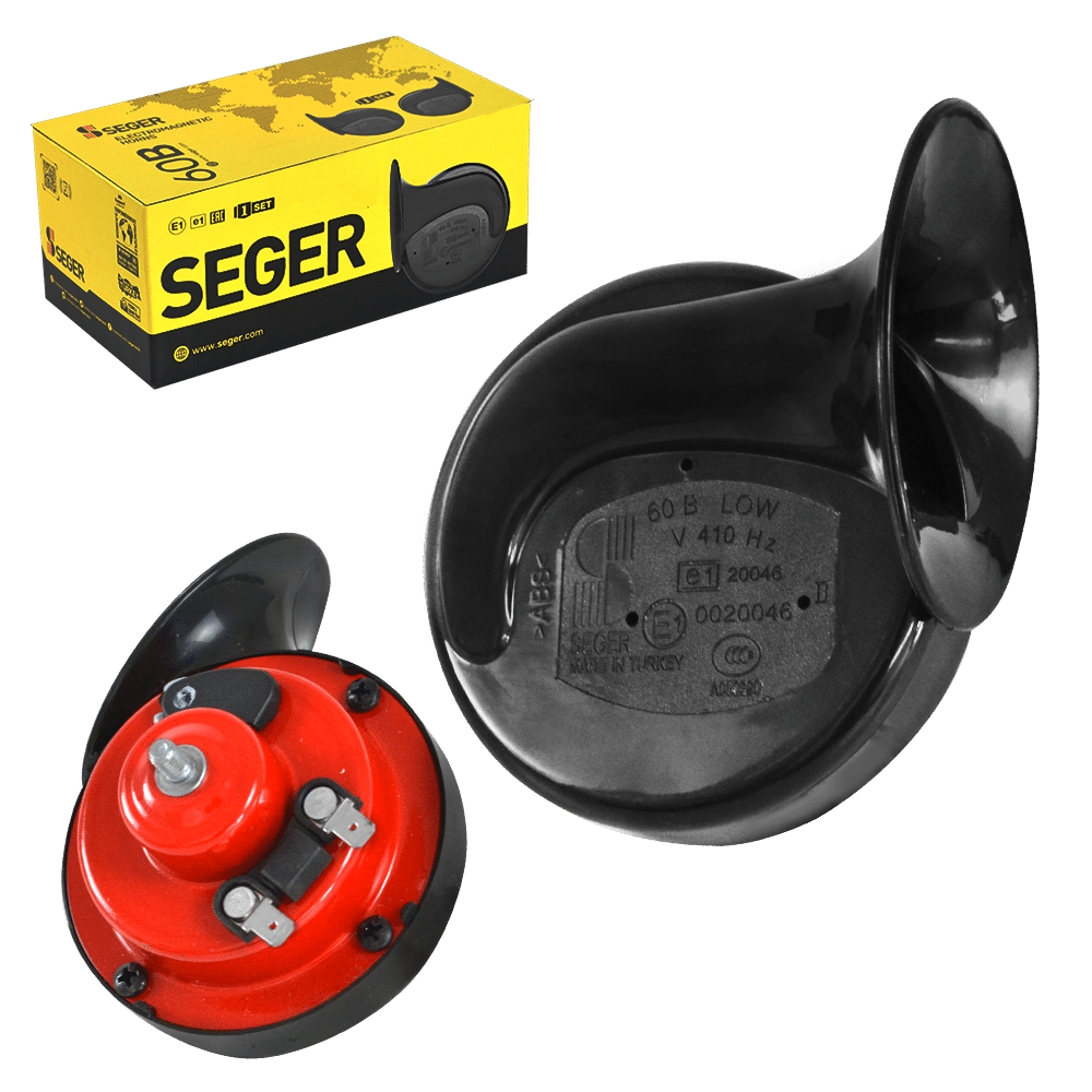 CLAXON DOBLE TIPO CARACOL 24V