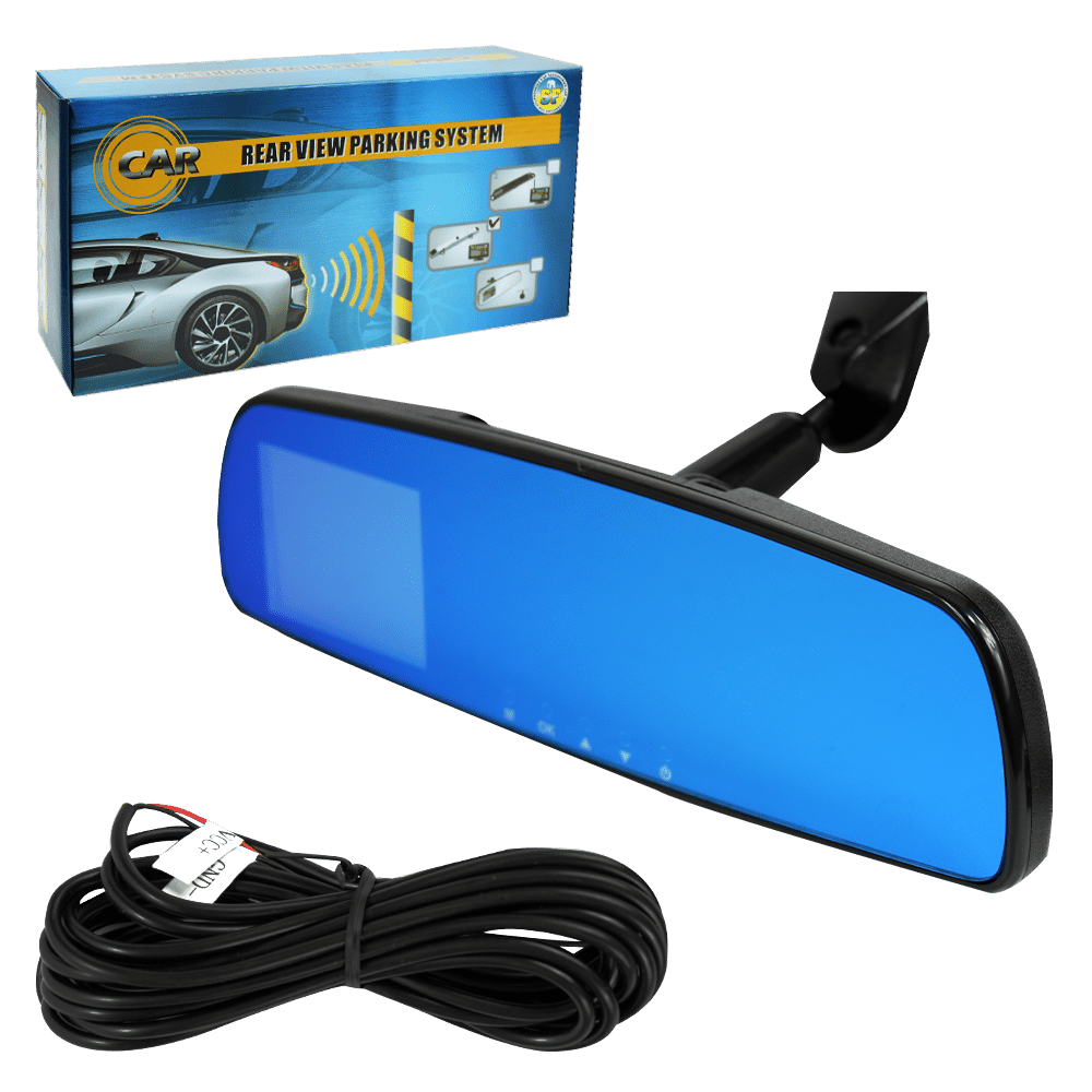 ESPEJO RETROVISOR CON CAMARA DVR 12V CON MEMORIA