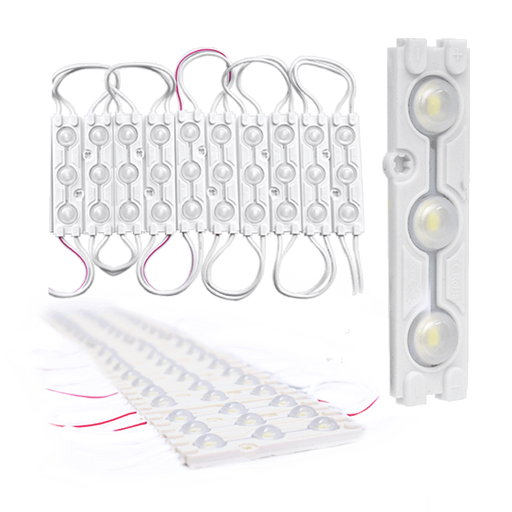 LED MODULAR 1.5W 3 LED X 10 PZS AZUL