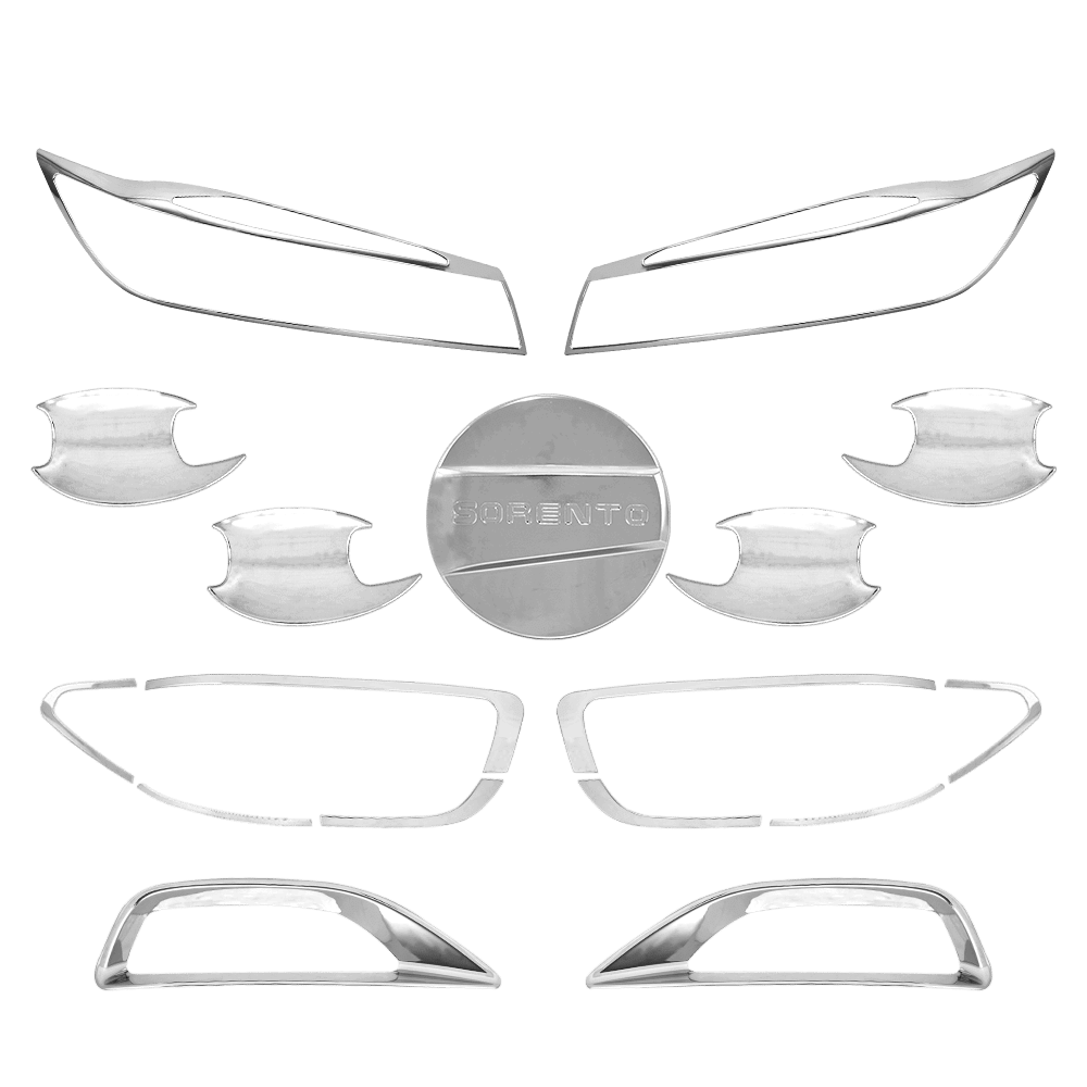 KIT PROT CROM 17 PZS P/SORENTO 2015-17 FULL