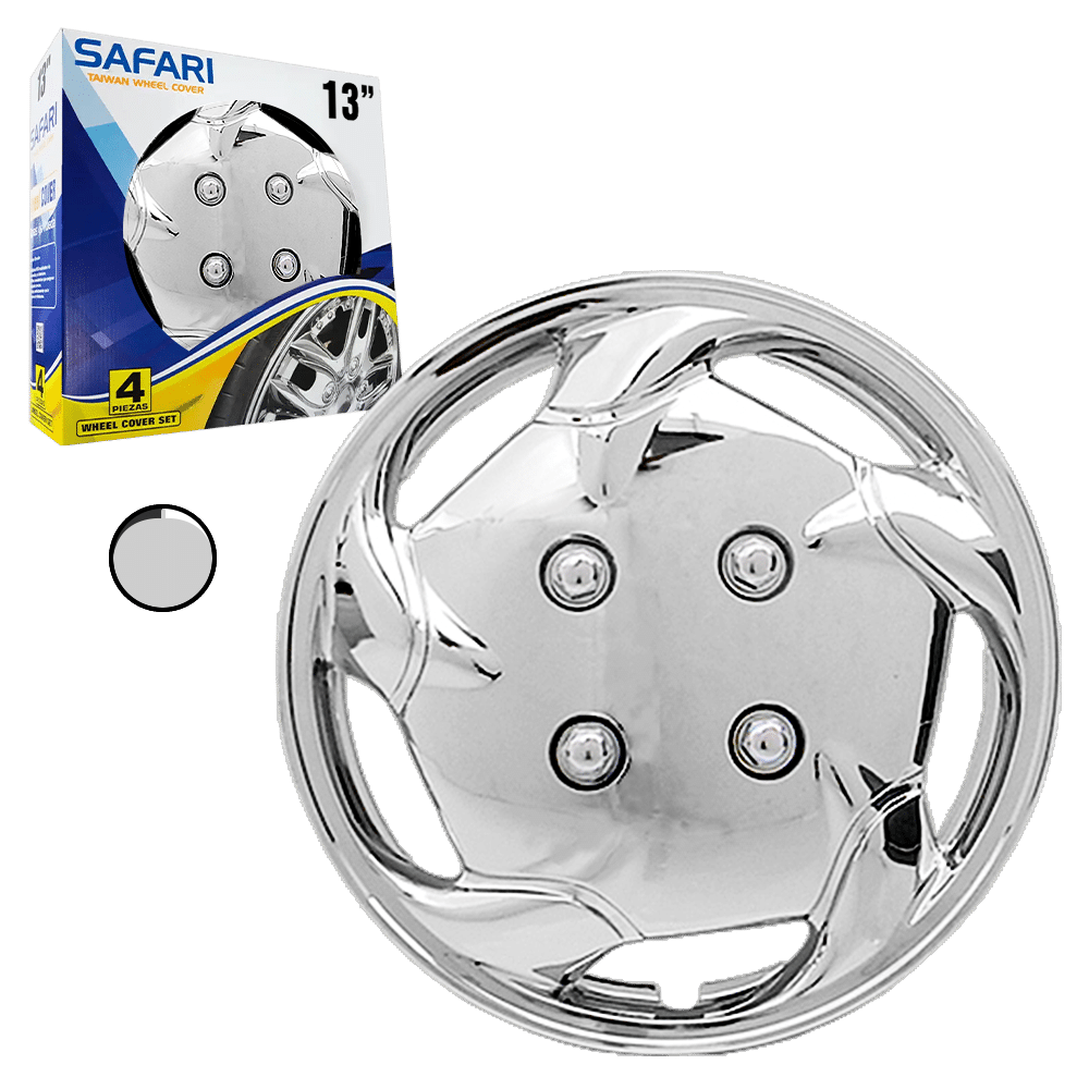 TAPAS DE RUEDA 13 CROMADO