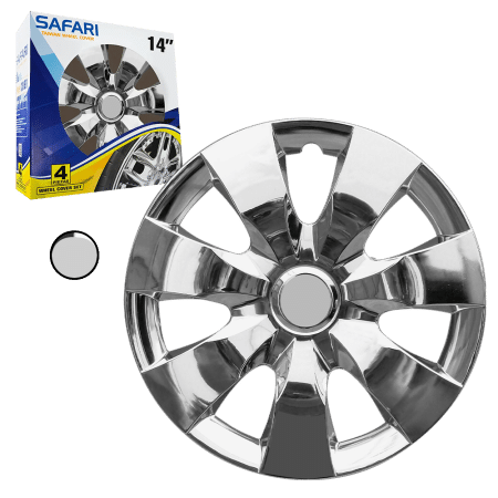 TAPAS DE RUEDA 14 CROMADO