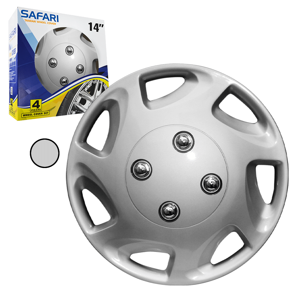 TAPAS DE RUEDA 13 SILVER