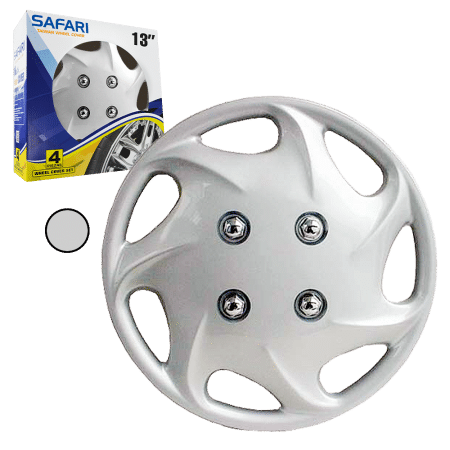 TAPAS DE RUEDA 13 SILVER