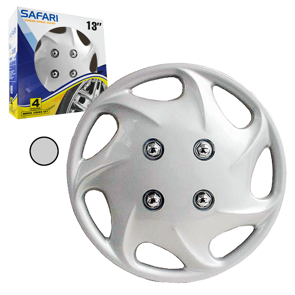 TAPAS DE RUEDA 13 SILVER