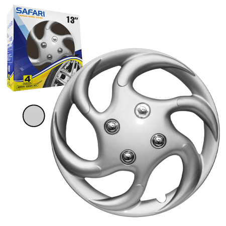 TAPAS DE RUEDA 13 SILVER