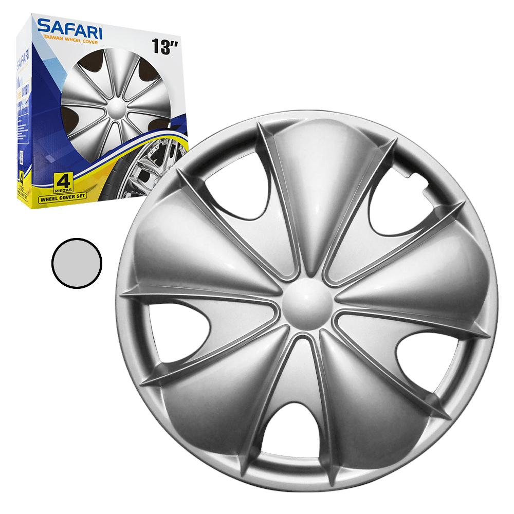 TAPAS DE RUEDA 13 SILVER