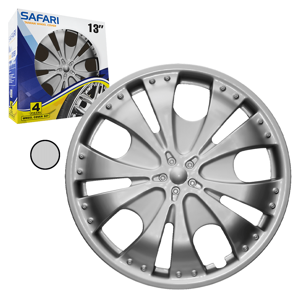 TAPAS DE RUEDA 13 SILVER