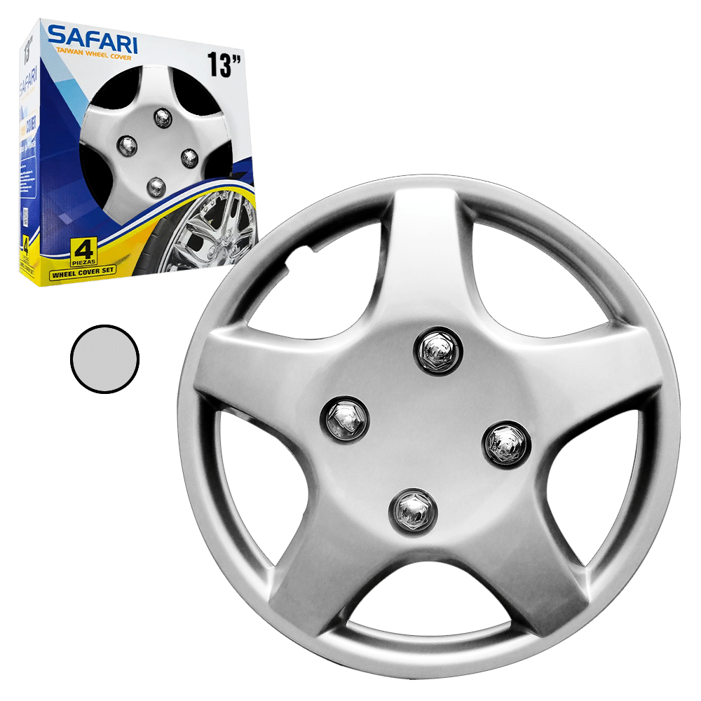 TAPAS DE RUEDA 13 SILVER