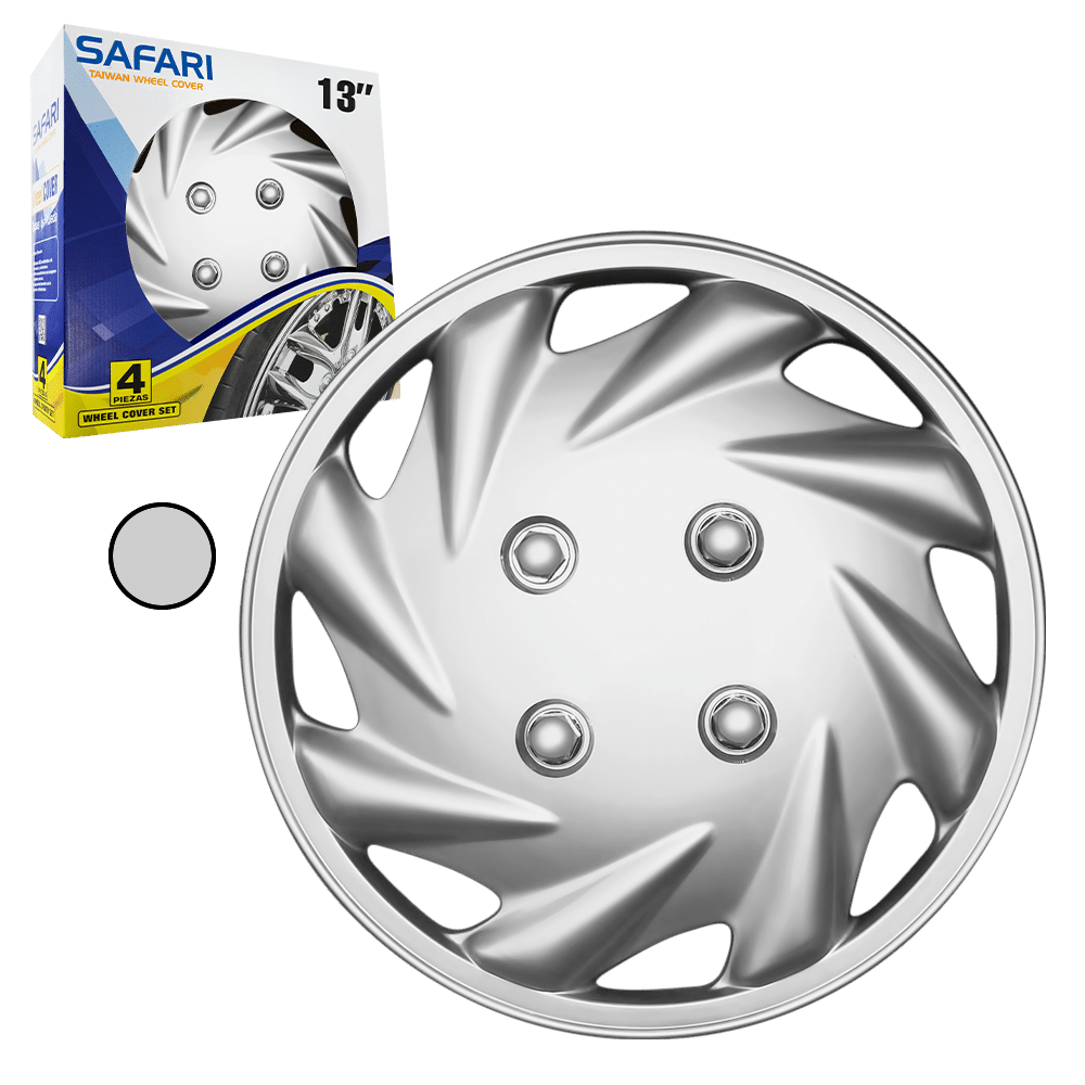 TAPAS DE RUEDA 13 SILVER