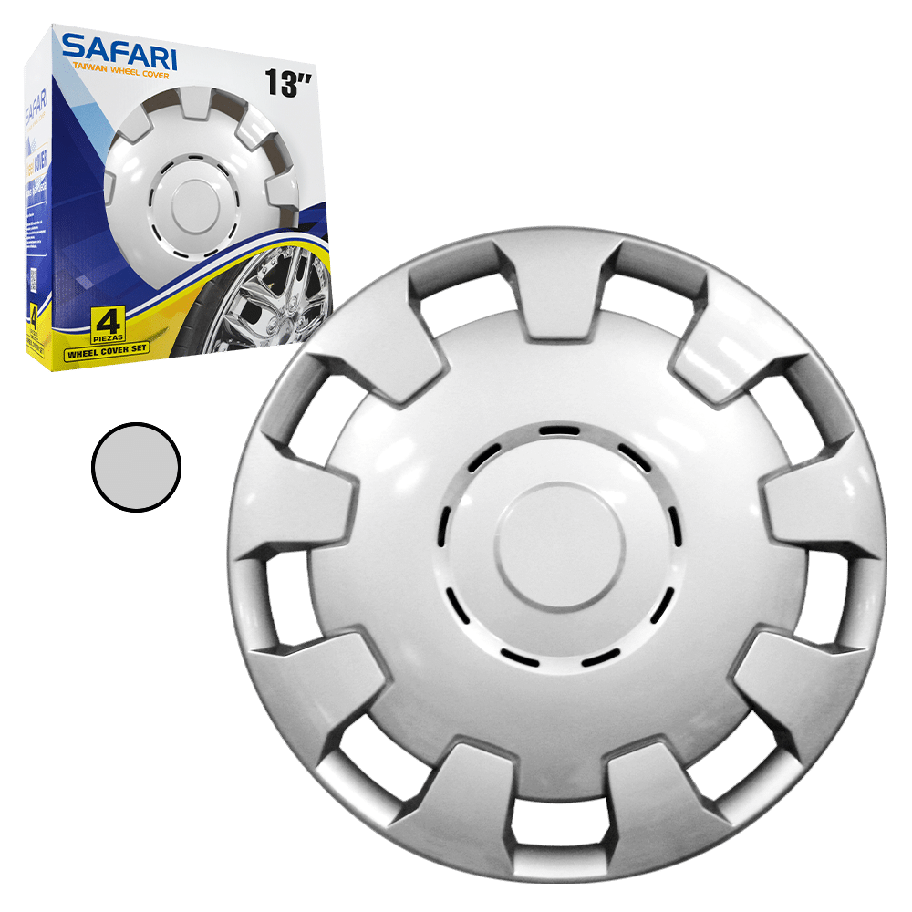 TAPAS DE RUEDA 13 SILVER