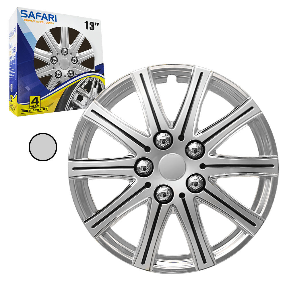 TAPAS DE RUEDA 13 SILVER