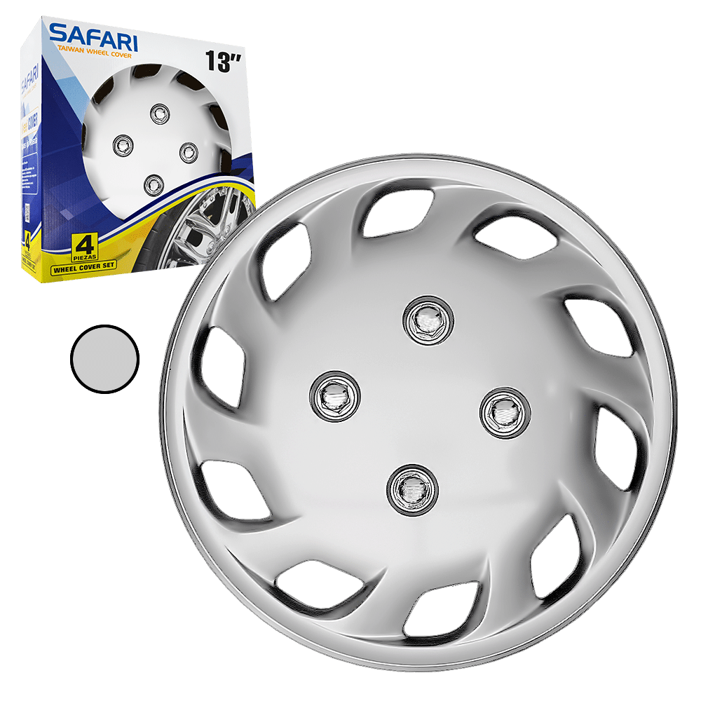 TAPAS DE RUEDA 13 SILVER