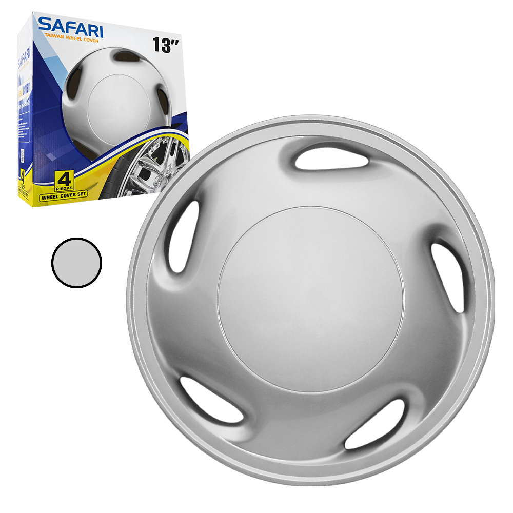 TAPAS DE RUEDA 13 SILVER