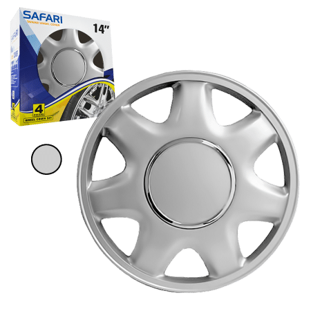 TAPAS DE RUEDA 14 SILVER