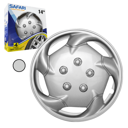 TAPAS DE RUEDA 14 SILVER