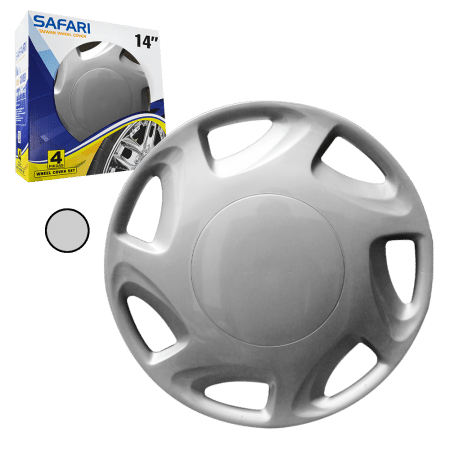 TAPAS DE RUEDA 14 SILVER