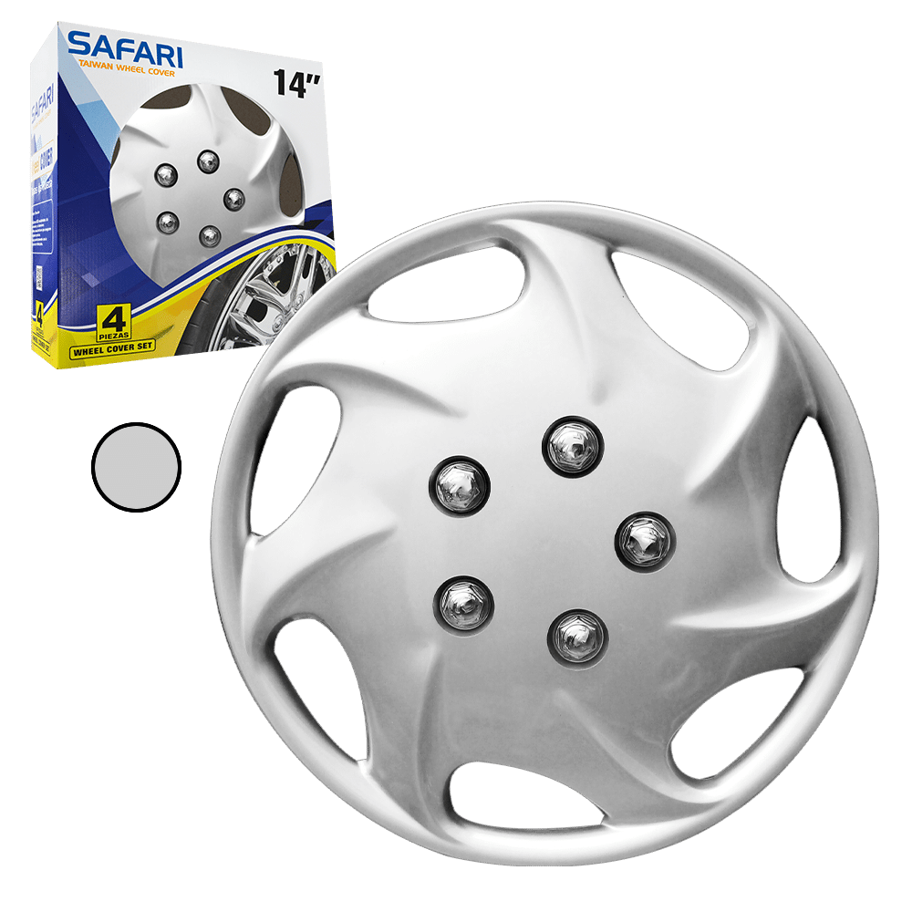 TAPAS DE RUEDA 14 SILVER