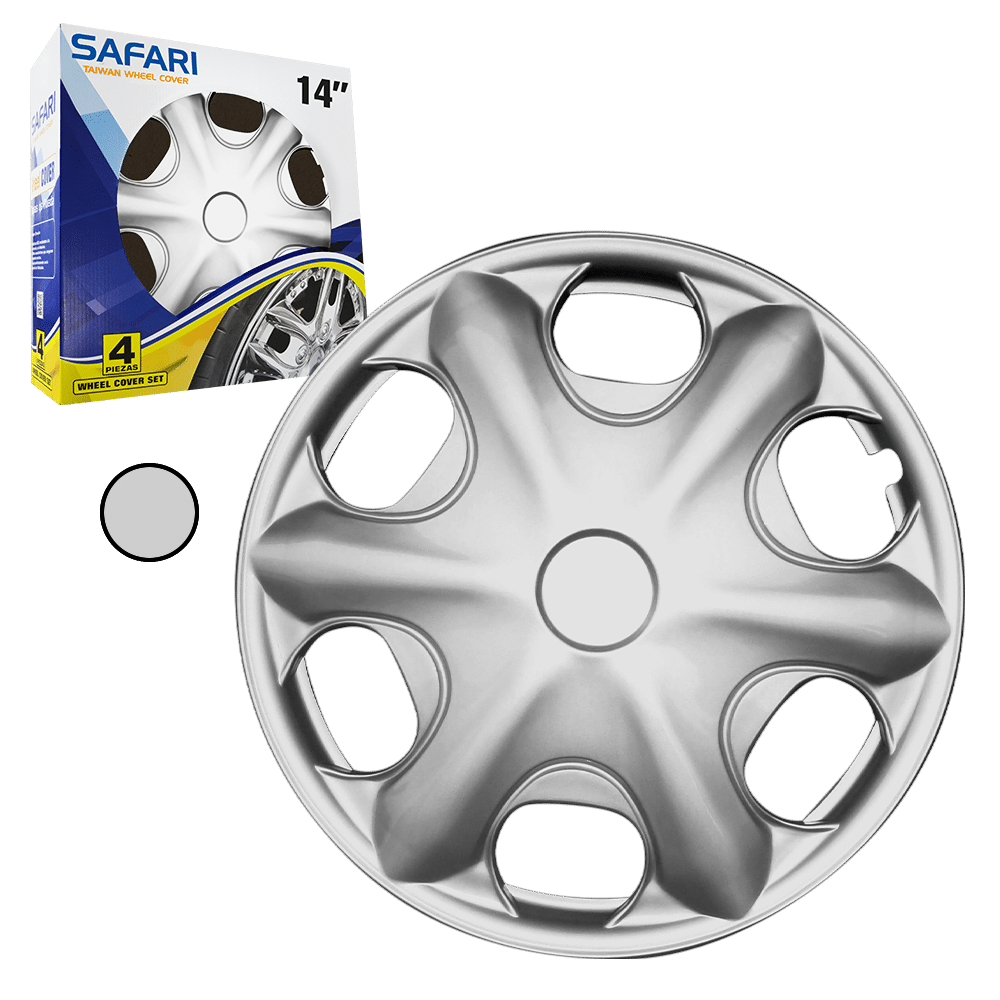 TAPAS DE RUEDA 14 SILVER