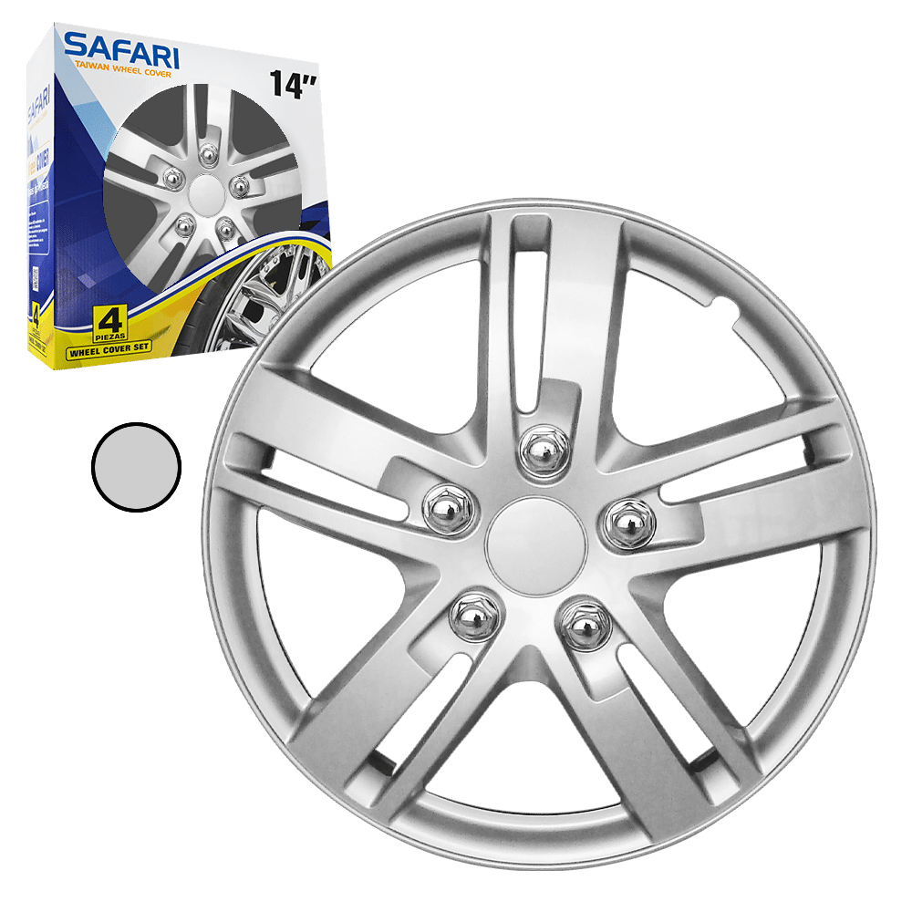 TAPAS DE RUEDA 14 SILVER