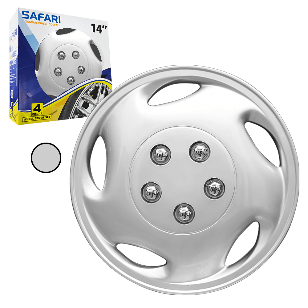 TAPAS DE RUEDA 14 SILVER