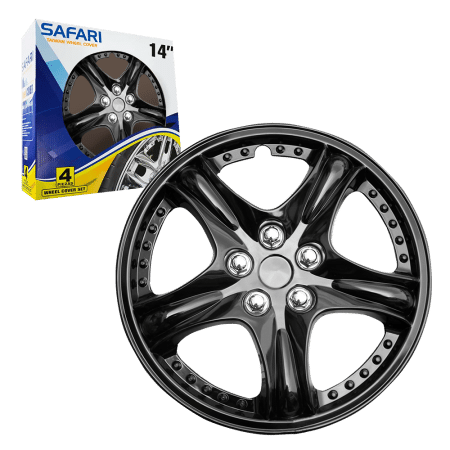 TAPAS DE RUEDA 14 NEGRO