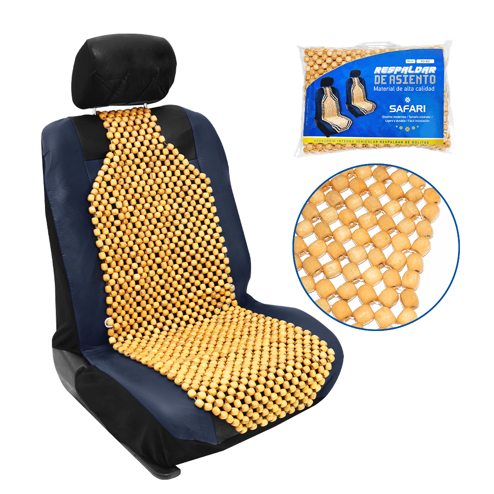 COJIN DE ASIENTOS GRANDE BOLITAS NATURAL