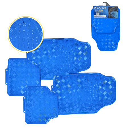 PISO METALICO PVC+ALUM FILM 4PZS 3.0KG - BLUE