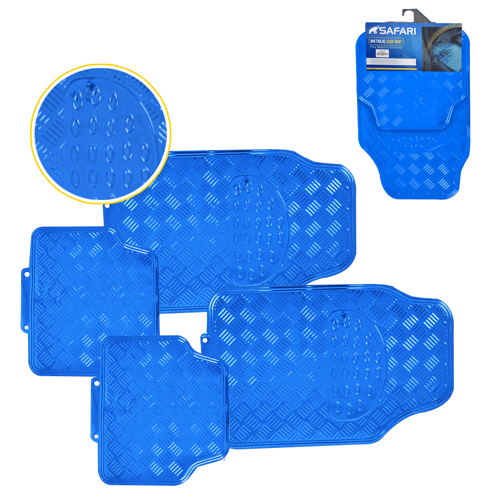 PISO METALICO PVC+ALUM FILM 4PZS 3.0KG - BLUE