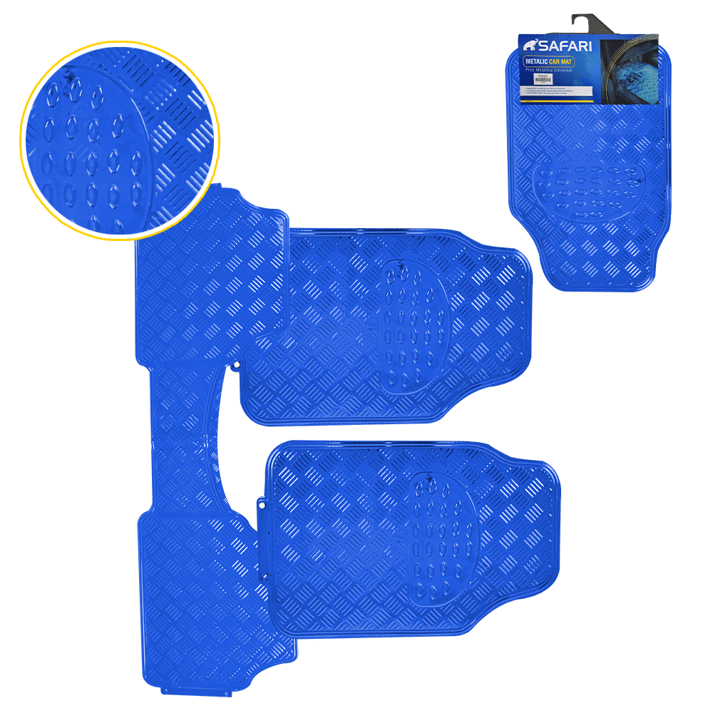 PISO METALICO PVC+ALUM FILM 3PZS 4.3KG - AZUL