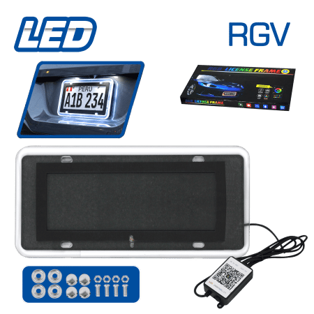 PORTA PLACA RGB LED