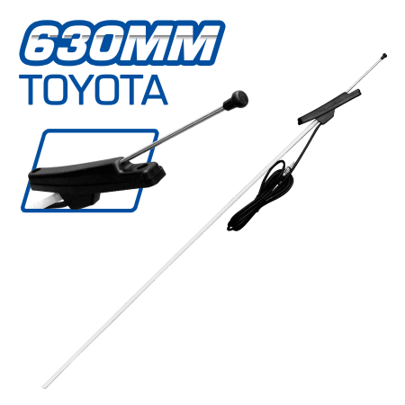 ANTENA P/POSTE 630MM P/TOYOTA