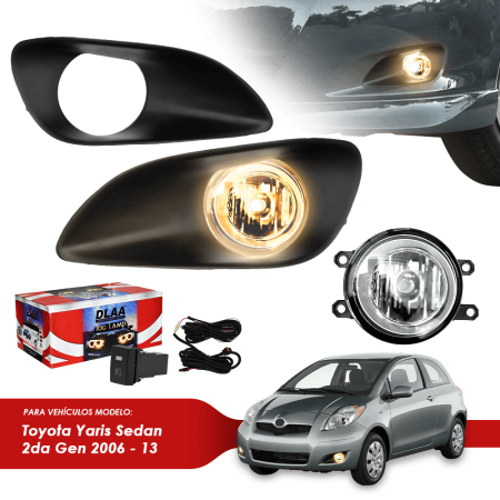 NEBLINERO SET COMPLETO TY YARIS SEDAN 2DA GEN 2006-13