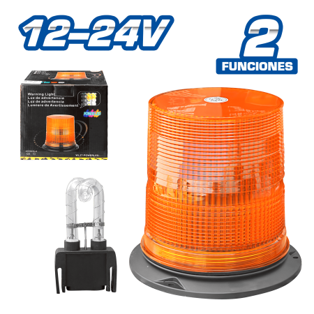 LUZ DE EMERGENCIA XENON 12-24V AMBAR 2 FUNCIONES