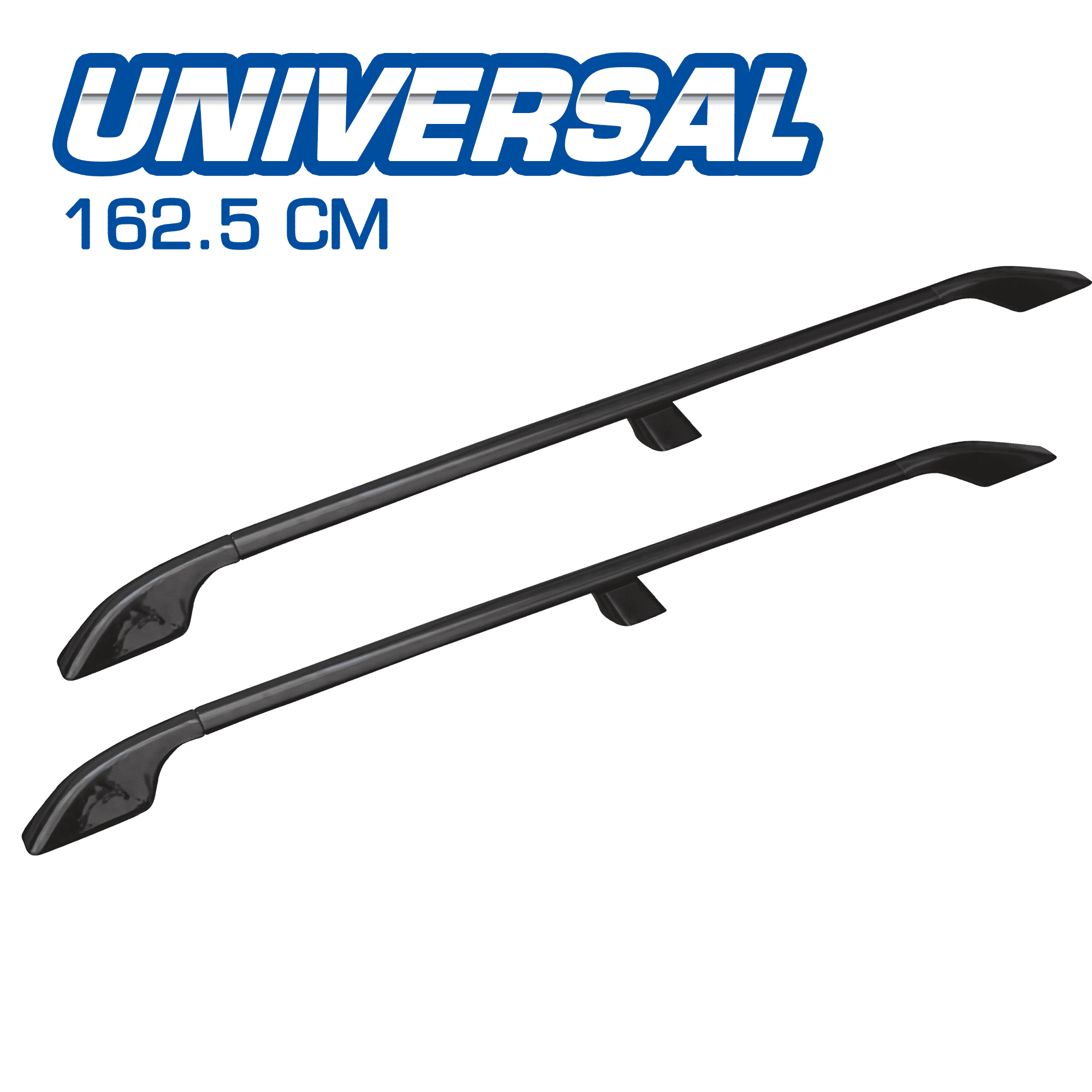 BARRA LONGITUDINAL METALICA UNIVERSAL 162.5CM NEGRO