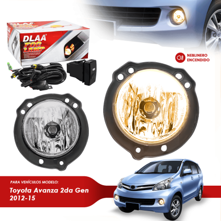 NEBLINERO SET COMPLETO TY AVANZA 2DA GEN 2012-15