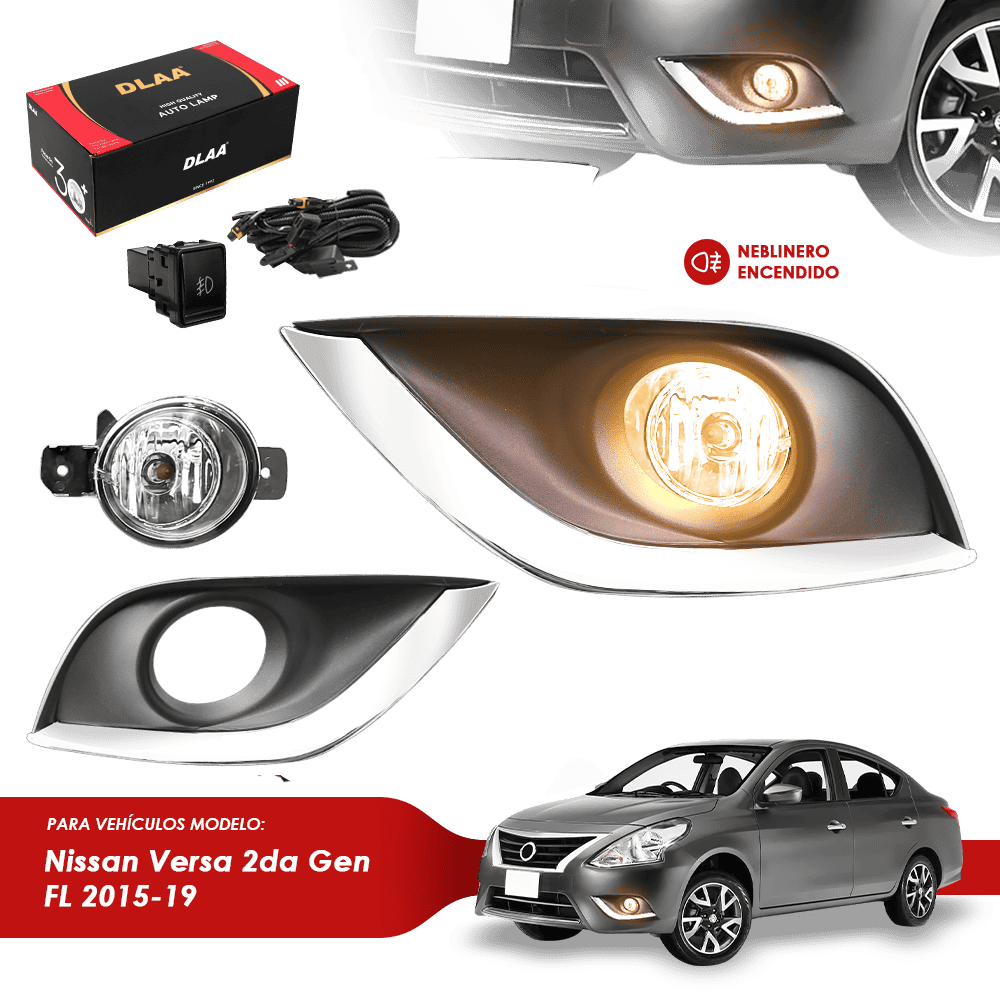 NEBLINERO SET COMPLETO NS VERSA 2DA GEN FL 2015-19