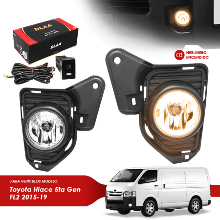 NEBLINERO SET COMPLETO TY HIACE 5TA GEN FL2 2015-19