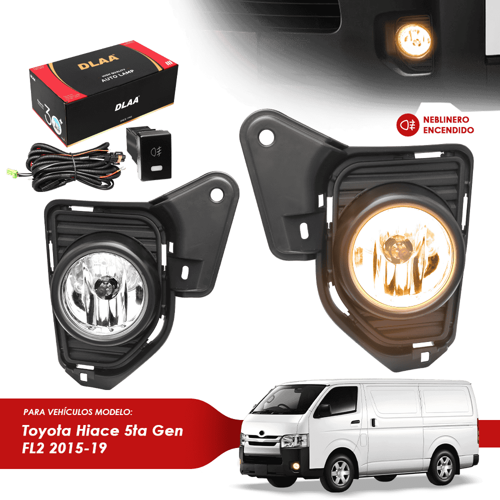 NEBLINERO SET COMPLETO TY HIACE 5TA GEN FL2 2015-19