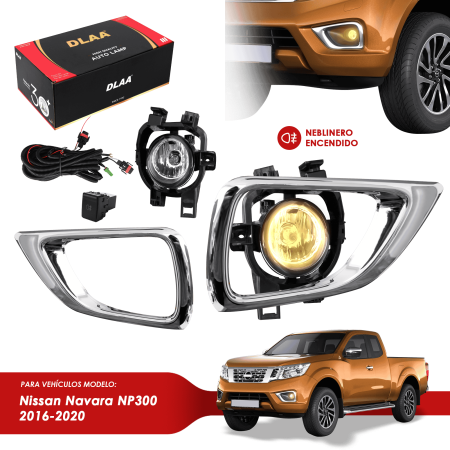 NEBLINERO SET COMPLETO NS NAVARA NP300 3RA GEN 2016-20