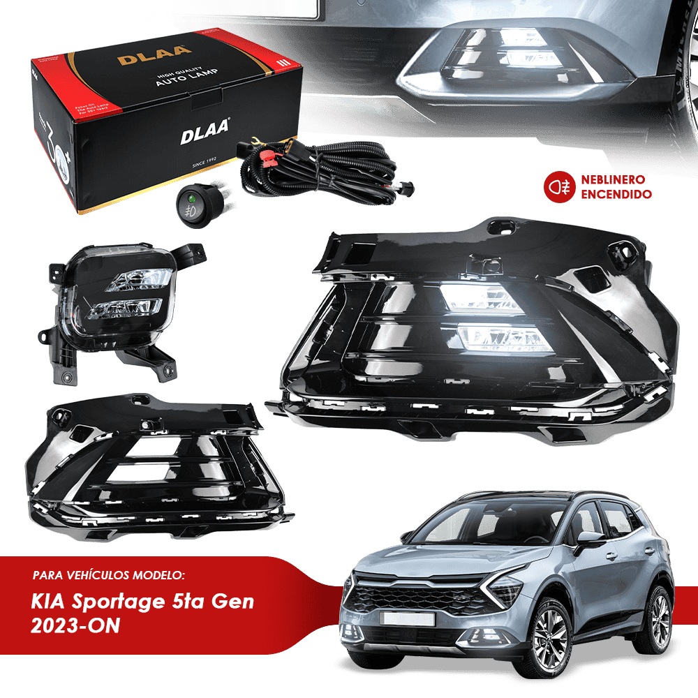 NEBLINERO SET COMPLETO LED KA SPORTAGE 5TA GEN 2023-ON