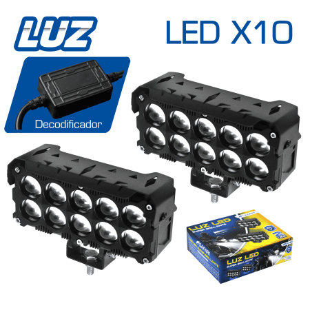 LUZ LEDX10 STRONG SUPER BRILLANTE