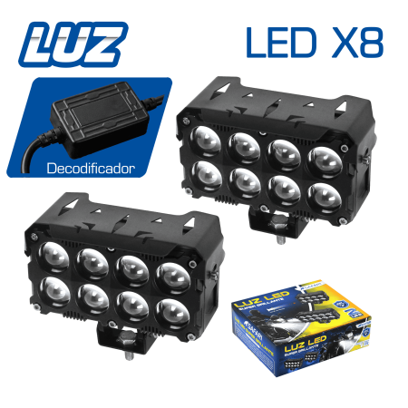 LUZ LED DEPORTIVA PRO MX8