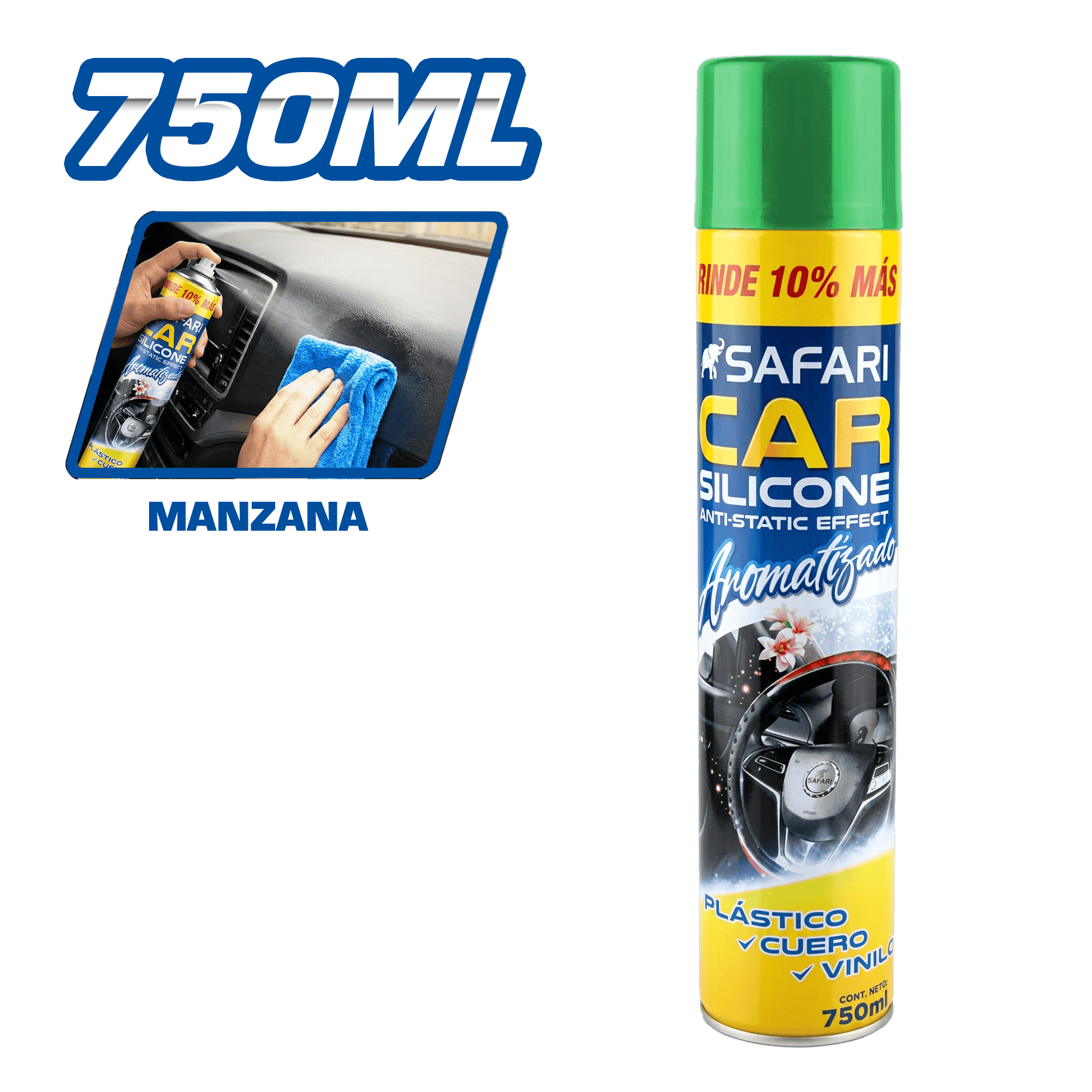 SILICONA MULTIUSO SF MANZANA 750ML