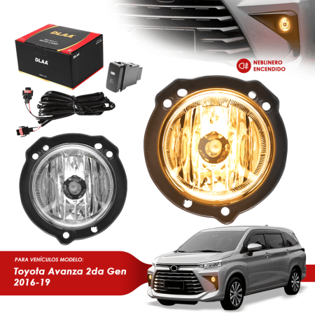 NEBLINERO SET COMPLETO TY AVANZA 2DA GEN FL 2016-19