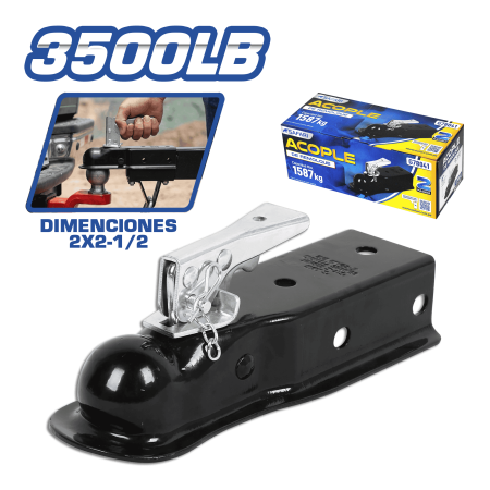 ACOPLE DE REMOLQUE 3500 LB M/D 2X2-1/2