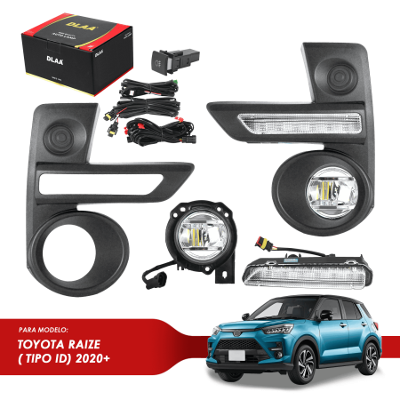 NEBLINERO P/ TOYOTA RAIZE ( TIPO ID) 2020+  C/KIT CABLEADO