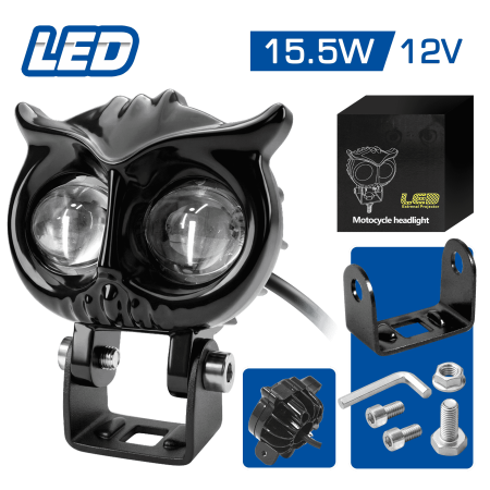 FAROS LED P/MOTO 12-60V DC 15.5W SMD 3570 BUHO